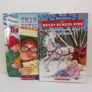 3 kids mystery chapter books